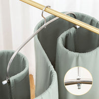Spiral Drying Bed Sheet Quilt Hanging Rack Round Rotating Coat Hanger