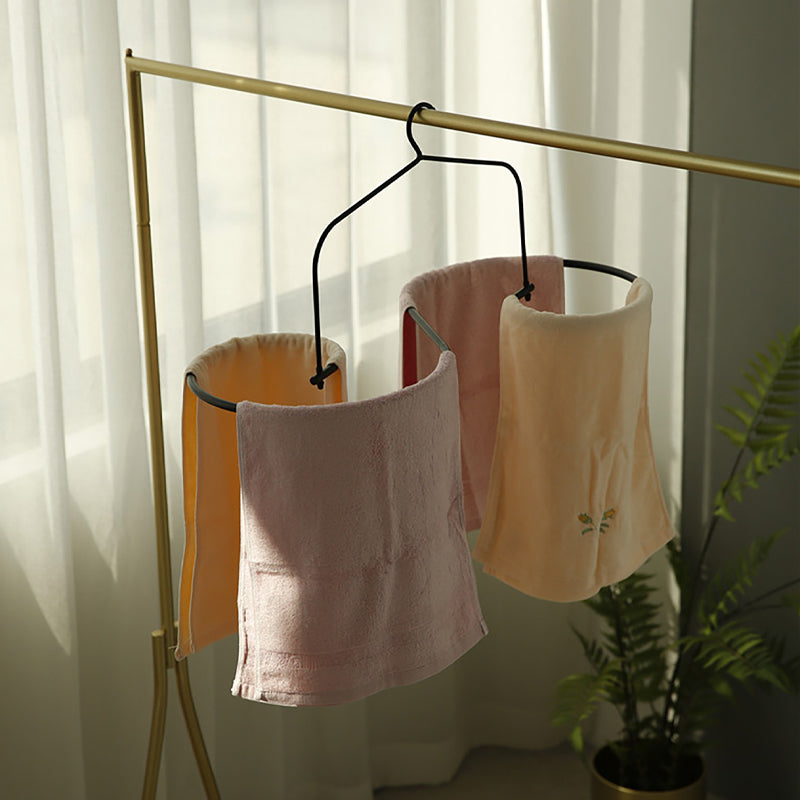 Spiral Drying Bed Sheet Quilt Hanging Rack Round Rotating Coat Hanger