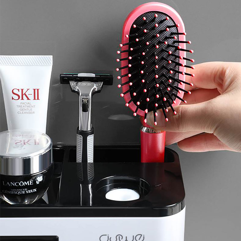 Multi-hanging Automatic Toothpaste Squeezer Dispenser Toothbrush Rack Holder