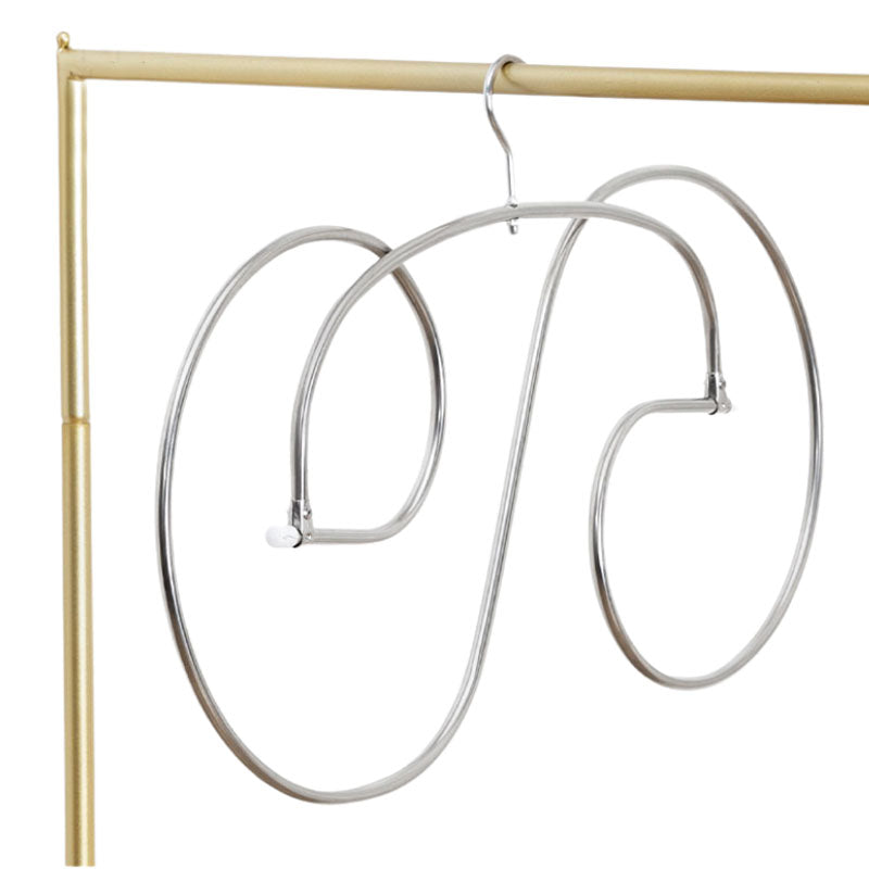 Spiral Drying Bed Sheet Quilt Hanging Rack Round Rotating Coat Hanger