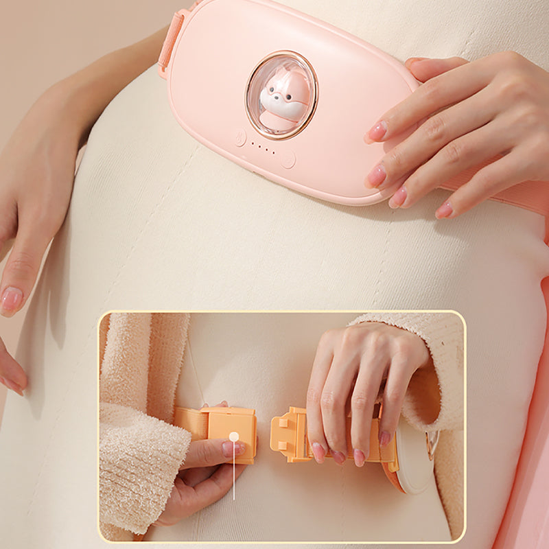 Girls Menstrual Relief Hot Compress Water Bottle Warm Stomach Belt Tummy Warmer