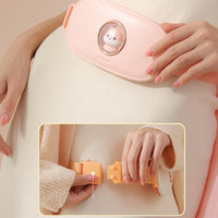Girls Menstrual Relief Hot Compress Water Bottle Warm Stomach Belt Tummy Warmer