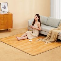 Carbon Crystal Electric Heating Pad Graphene Carpet Floor Atmospheric Wood Grain