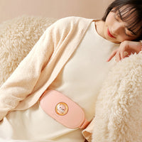 Girls Menstrual Relief Hot Compress Water Bottle Warm Stomach Belt Tummy Warmer