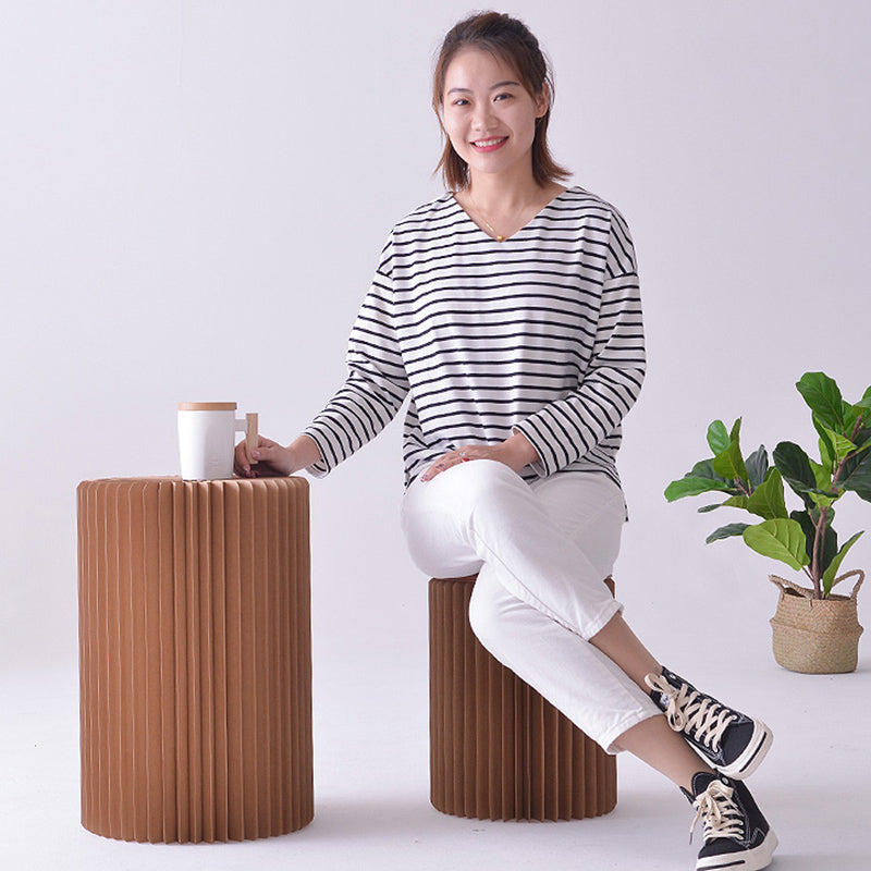 Multi-function Folding Paper Stool Living Room Fashion Dining Creative Furniture