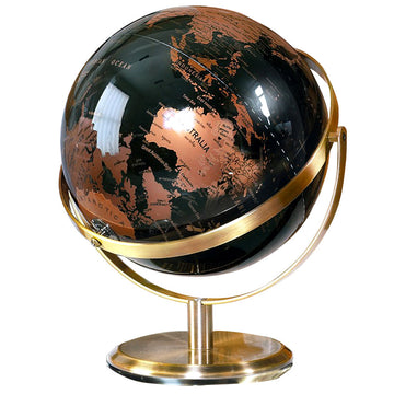 Modern Light Luxury High-end Rotating Globe Ornament Desktop Living Room Decor