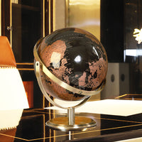 Modern Light Luxury High-end Rotating Globe Ornament Desktop Living Room Decor
