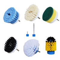 Electric Drill Brush Power Cleaner Cleaning Scrub Attachment Tool Kit