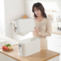 Multifunctional Measuring Sealed Cylindrical Barrel Rice Meter Storage Box