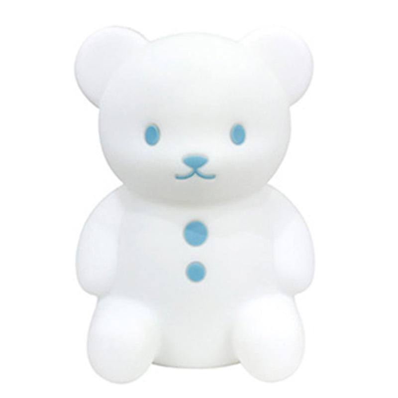Japanese Non-toxic Sleeping Light Up Silicone Bear Night Lamp Baby Bedside Hashy