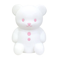 Japanese Non-toxic Sleeping Light Up Silicone Bear Night Lamp Baby Bedside Hashy