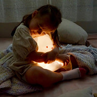Japanese Non-toxic Sleeping Light Up Silicone Bear Night Lamp Baby Bedside Hashy