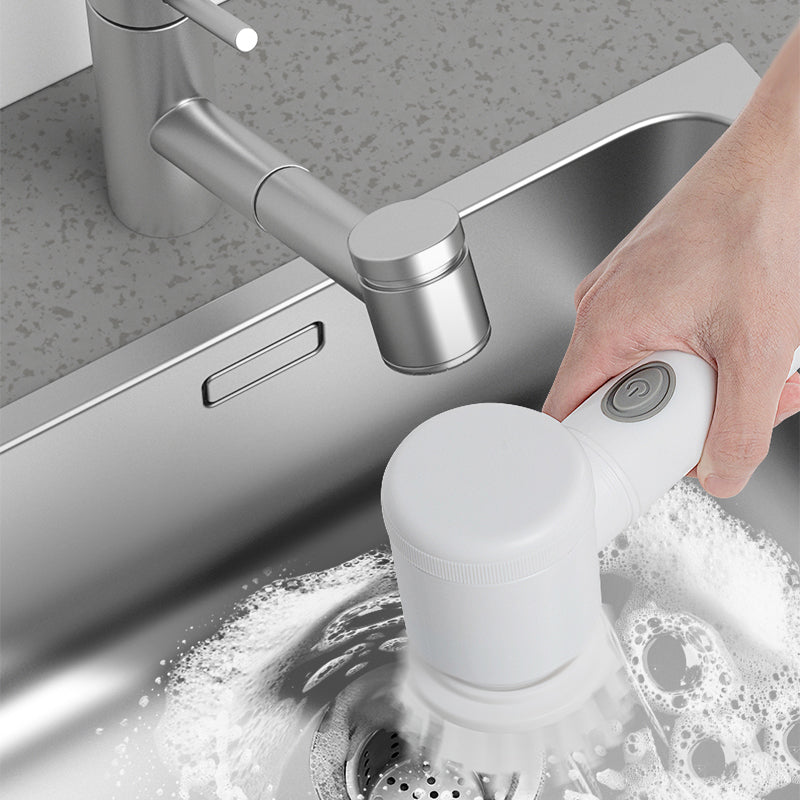Electric Cleaning Brush Kitchen Bathroom Upgraded USB Deluxe Edition Wash Pot