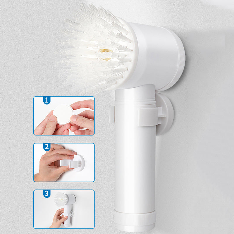 Electric Cleaning Brush Kitchen Bathroom Upgraded USB Deluxe Edition Wash Pot