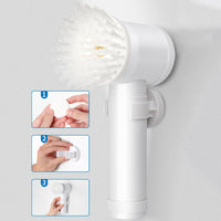 Electric Cleaning Brush Kitchen Bathroom Upgraded USB Deluxe Edition Wash Pot