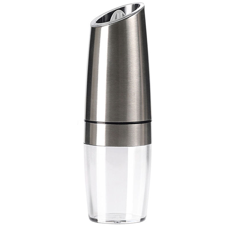 Smart Electric Pepper Muller Spice Sauce Mill BBQ Grinding Bottle 3 LED Light