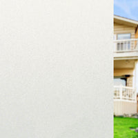 Static Frosted Matte Privacy Glass Home Door Window Film Sticky Adhesive Sticker