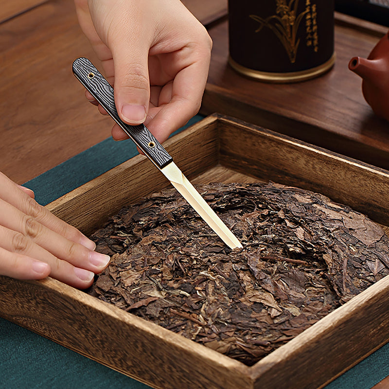 Kung Fu Tea Making Tool Ceremony Six Gentlemen Set Ebony Solid Wood Pot Coaster