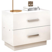 Single Drawer Bedside Table Modern Minimalist Furniture Bedroom Storage Cabinet