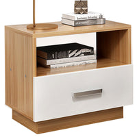 Single Drawer Bedside Table Modern Minimalist Furniture Bedroom Storage Cabinet