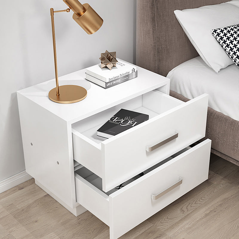 Single Drawer Bedside Table Modern Minimalist Furniture Bedroom Storage Cabinet