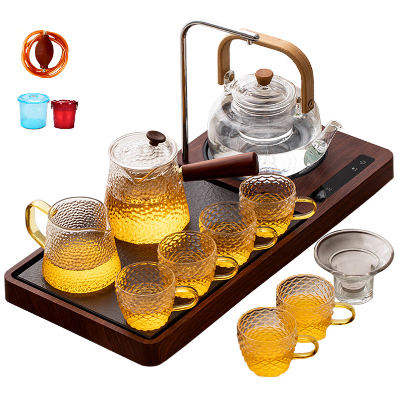Multi-functional Ultra-thin Electric Ceramic Stove Pumping Tray Panel Tea Set