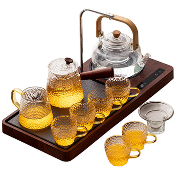 Multi-functional Ultra-thin Electric Ceramic Stove Pumping Tray Panel Tea Set