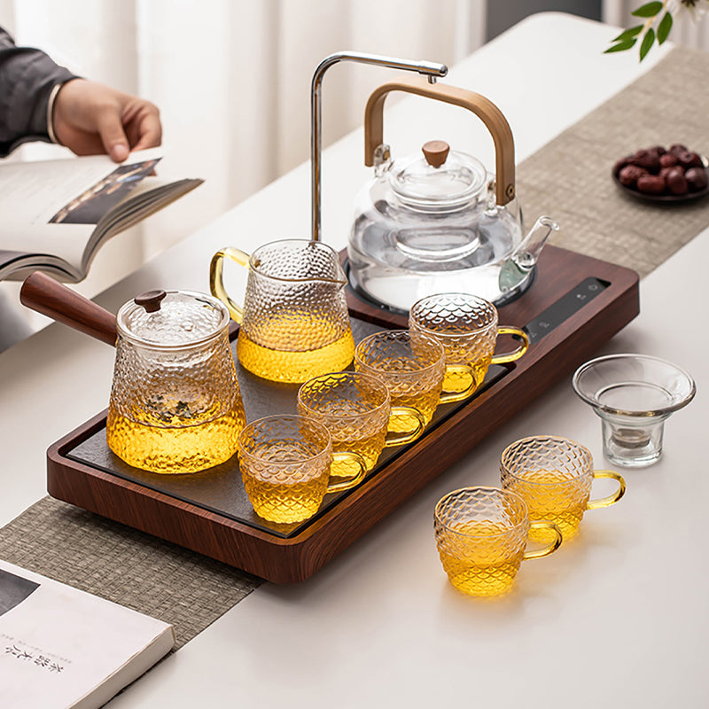 Multi-functional Ultra-thin Electric Ceramic Stove Pumping Tray Panel Tea Set