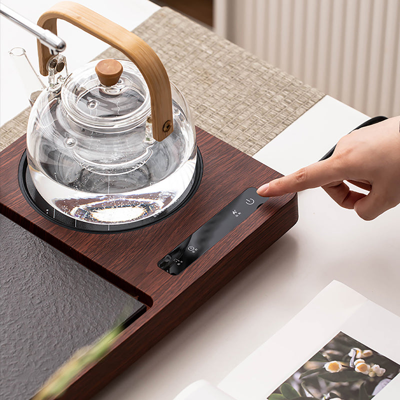 Multi-functional Ultra-thin Electric Ceramic Stove Pumping Tray Panel Tea Set