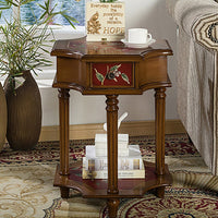 European-American Antique Furniture Mediterranean Style Sofa Side Table Cabinet