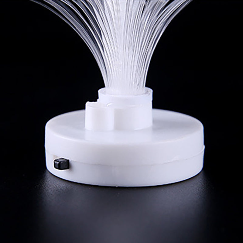 Fiber Optic Mini Christmas Tree LED Light Color Changing Lamp Party Decoration