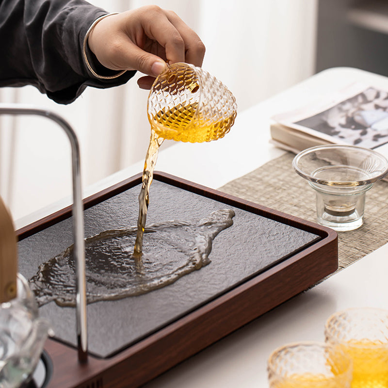 Multi-functional Ultra-thin Electric Ceramic Stove Pumping Tray Panel Tea Set