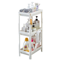 Nordic Bathroom Toilet Rack Floor-to-ceiling Shelf Stackable Storage