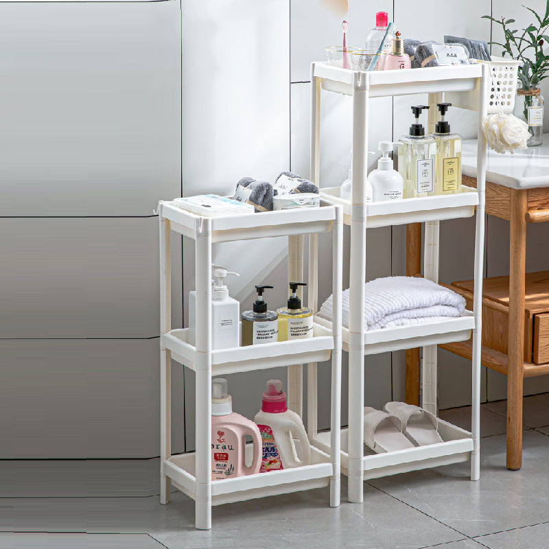 Nordic Bathroom Toilet Rack Floor-to-ceiling Shelf Stackable Storage