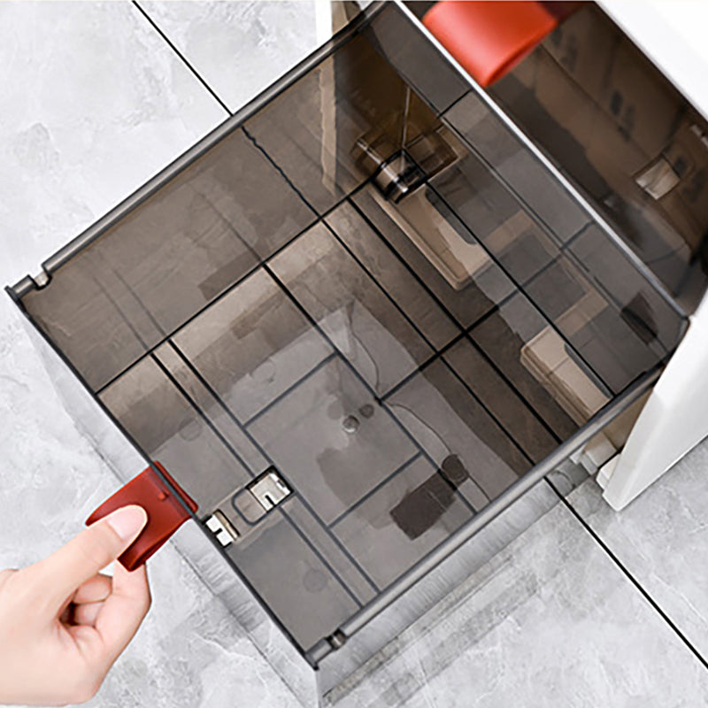 Multi-purpose Storage Rack Bathroom Pulley Toilet Cabinet Narrow Slit Locker
