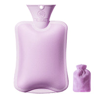 Insulated Hot Water Bag Hand Warmer Warm Plush Cover Lock Temperature