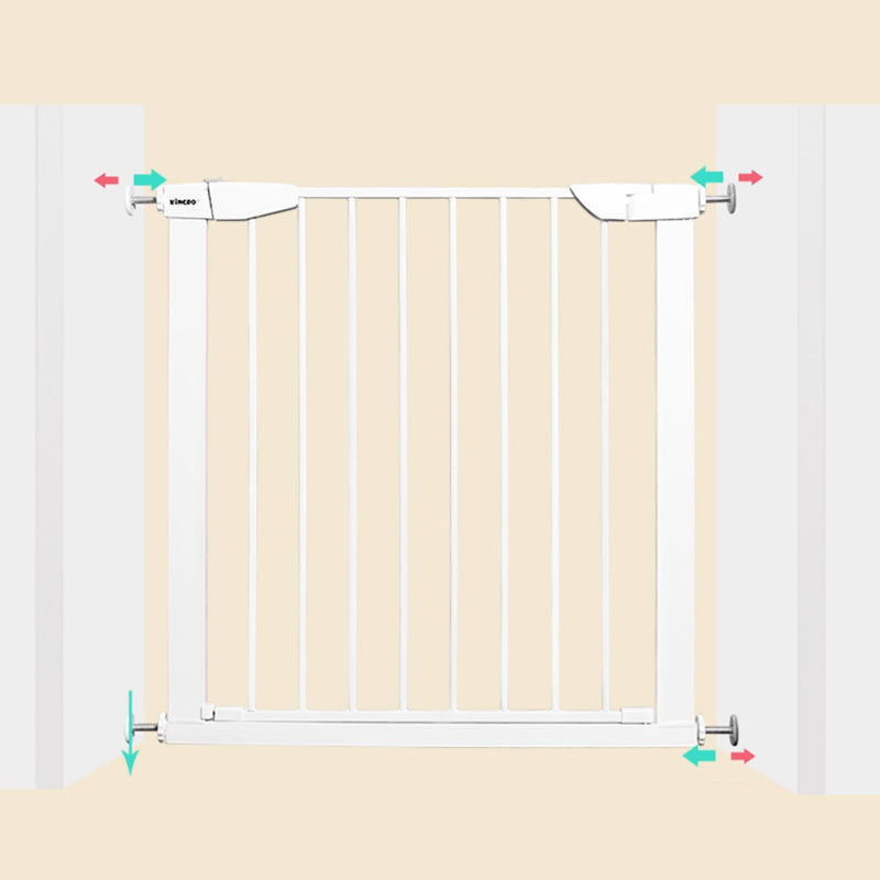 Baby Guard Fence Children's Stairway Guardrail Safety Pets Gate Fence KINGBO