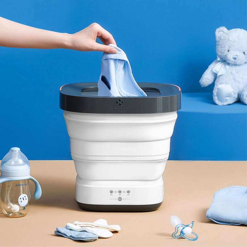 Portable Automatic Folding Mini Washing Machine Drying UV Sterilization Moyu