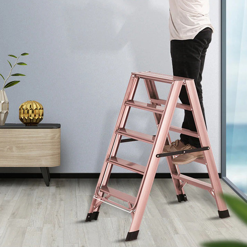 Multifunctional Aluminum Alloy Foldable Ladder Hanger Dual-purpose Drying Rack
