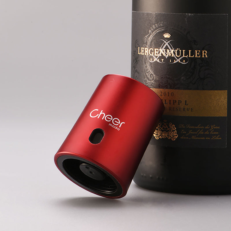 Wine Vacuum Sealer Stainless Steel Champagne Bottle Cork Stopper Cap Cheer Moda