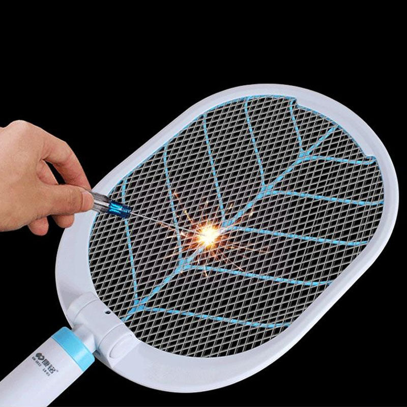 Rechargeable Folding Surface LED Hand-held Rod Electric Insect Mosquito Swatter