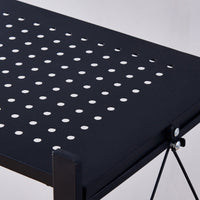 Multi-layer Folding Kitchen Shelf Trolley Oven Storage Rack Installation-free