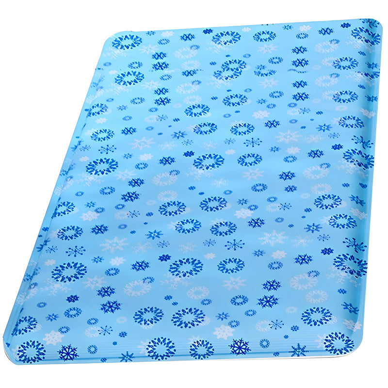 Icy Summer Mat Pad Mattress Silk Polyester Cooling Fabric Soft Gel