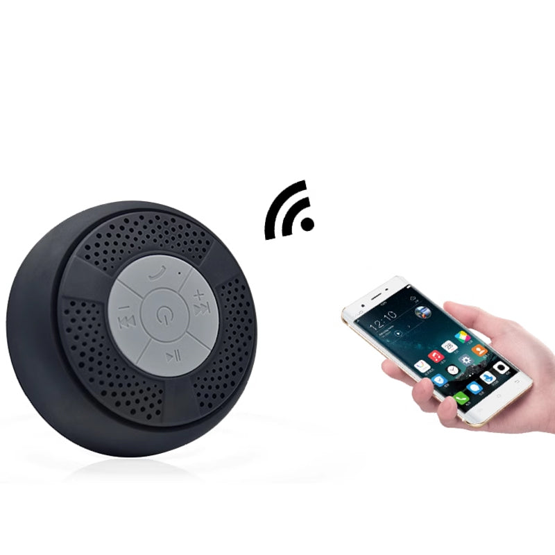 Suction Cup Wireless Bathroom Shower Mini Bluetooth Speaker Stereo Audio