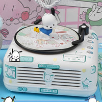 Cute Pochacco Dog Bluetooth Speaker Retro Mini Record Player Birthday Gift