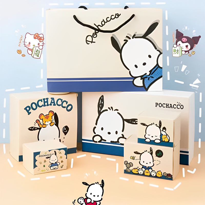 Cute Pochacco Dog Bluetooth Speaker Retro Mini Record Player Birthday Gift