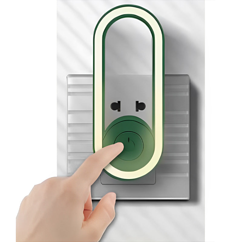 Ultrasonic Sound Wave Mosquito Pests Repellent Night LED Light Sensor