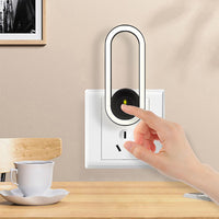 Ultrasonic Sound Wave Mosquito Pests Repellent Night LED Light Sensor