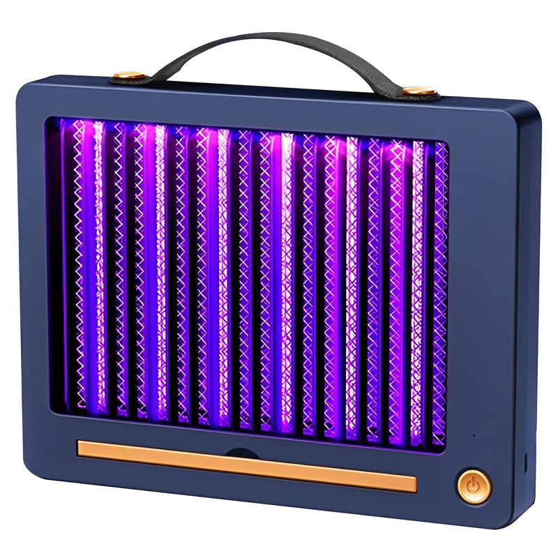 Rechargeable Purple Lamp UV Household Outdoor Camp Mosquito Killer Fly Catcher