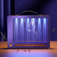 Rechargeable Purple Lamp UV Household Outdoor Camp Mosquito Killer Fly Catcher